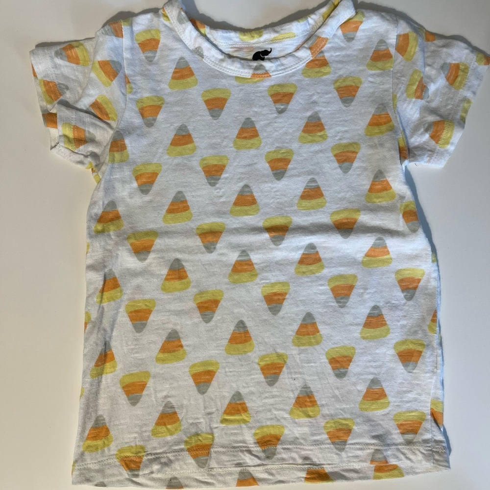 Monica & Andy Candy Corn T Shirt